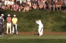 VIDEO: Caroline Wozniacki hasn't been paying attention to Rory's swing