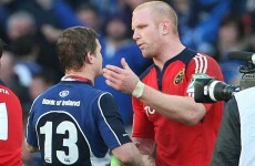 It's Paul O'Connell versus Brian O'Driscoll, 18 months in the making