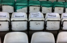 They're expecting the President in Tolka Park tonight