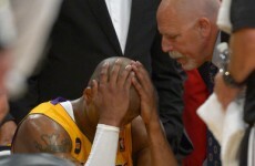 Kobe Bryant set to miss the rest of the season through injury