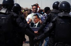 Retrial of Egypt's Mubarak collapses in chaos