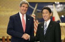 Kerry in Japan to discuss North Korea