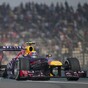 Mark Webber lost a wheel as he took a corner in the Chinese Grand Prix