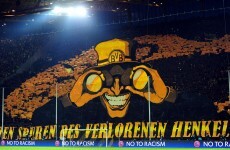 Remember that stunning Dortmund mosaic last week? This is how they made it