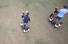 Forget hovercrafts, this is how the cool kids get around a golf course