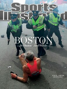 Here's Sports Illustrated's powerful Boston Marathon cover