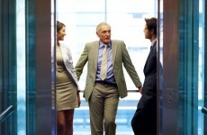 Where you stand in a lift reveals lots about gender roles