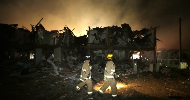 Police say between 5 and 15 killed in Texas fertiliser explosion