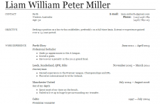 Liam Miller needs a new club - here's what his CV would look like