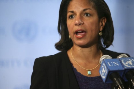 US ambassador to the United Nations Susan Rice