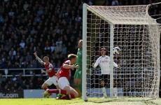 Mertesacker heads Gunners into 3rd after two red cards