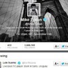 As Ivanovic says he won't press charges, Mike Tyson follows Luis Suarez on Twitter
