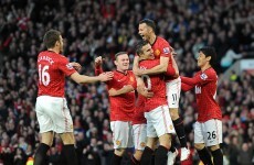 VIDEO: Stunning Van Persie strike puts United in control against Villa