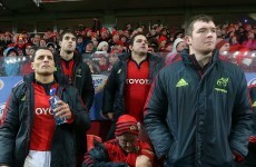 Injuries thwart Munster: Howlett and O'Callaghan out, O'Mahony doubtful