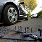 Garda helicopter and stinger device used in high-speed car chase