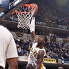Roy Hibbert throws down one of the most vicious dunks of the NBA playoffs
