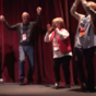 Tilda Swinton leads 1500 people in Barry White dance