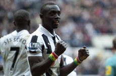 Papiss Cisse had a job when he was 15... as an ambulance driver