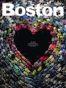 Boston Magazine's stunning marathon cover