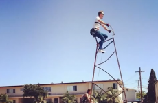 This 14ft-high bike ride will make you feel dizzy