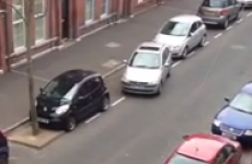 Is this the world's worst attempt at parallel parking?