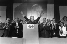 Fianna Fáil's 1980 Ard Fheis... with added Larry Gogan (and fancy raffle prizes)