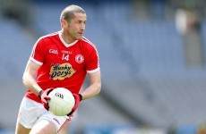 Freak pre-match accident sees Tyrone's O'Neill miss out on league final