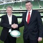 Schmidt has a blank piece of paper for his coaching ticket say IRFU