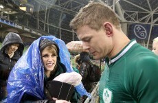 Joe Schmidt knows who wears the pants in the O'Driscoll household