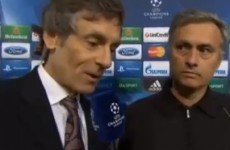ITV say they had to cut Jose Mourinho's interview last night