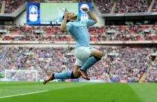 How could you take Sergio Aguero seriously in these new boots?