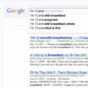 Pregnant at 10, a virgin at 60... Google searches based on age