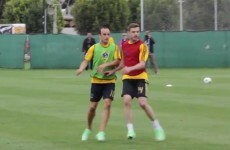 Openly gay footballer Robbie Rogers is training with LA Galaxy