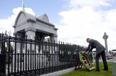 Duke of Kent makes history as first royal to lay wreath at 1916 memorial