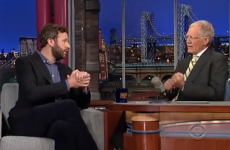 WATCH: Chris O’Dowd talks Boyle and GAA on David Letterman