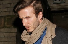 The Dredge: SCARLET for David Beckham over his music collection