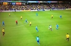 There was almost 18 MINUTES of injury time in Watford v Leeds