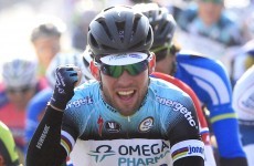 Cavendish wins Stage 1 of Giro, drops f-bomb on live tv