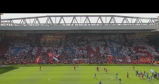 Snapshot: Liverpool fans say 'thanks' to Everton