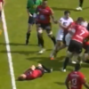 Jonny Wilkinson definitely wasn't thinking about the Lions after this hit