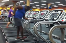 This dancing man is having the best workout ever