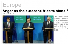 Er, what's happening on the Euronews website?