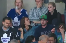 Elisha Cuthbert denies 'death stare' rift with fellow ice hockey WAG