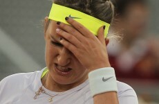 Victoria Azarenka goes all John McEnroe on a tennis umpire in Madrid