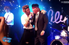 Brilliant footage of Alex Ferguson singing The Proclaimers in a tartan hat