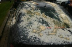 It's Your Michael Owen's Car Covered In Egg And Flour Pic Of The Day