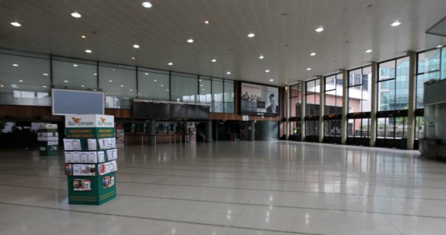 GALLERY: Check out how quiet Busaras is during the strike