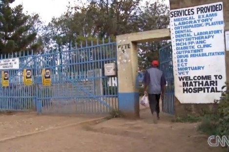 Mathari Hospital in Nairobi.