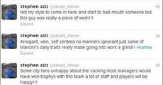 Former Man City kit man says Mancini sacking was 'karma'