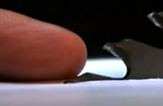 Man sticks finger into table saw to prove his invention works